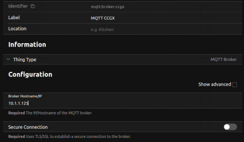 Victron MQTT Broker
