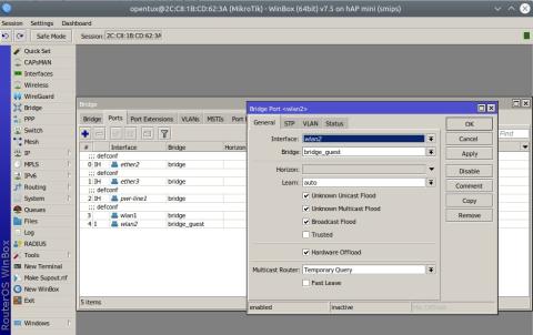 Mikrotik Guest Bridge
