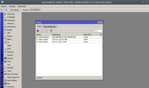 MikroTik - Pool