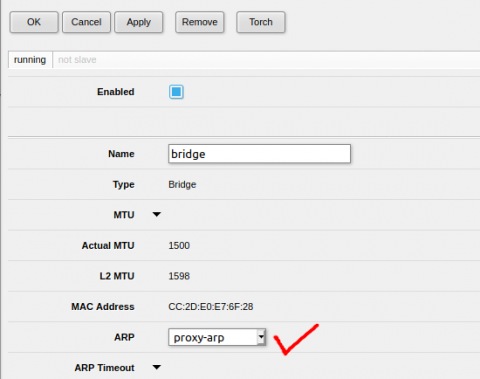 MikroTik - Proxy ARP MikroTik - Proxy ARP