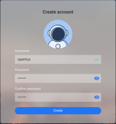 Casa OS - Login Casa OS - První přihlášení