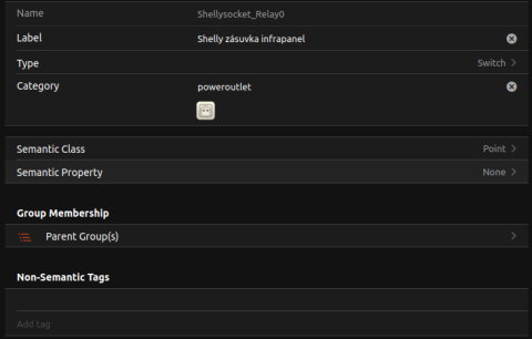 Shelly Item OpenHAB Shelly Item OpenHAB