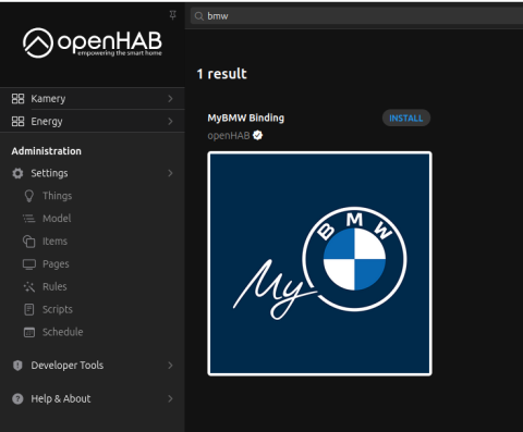 MyBMW Binding OpenHAB MyBMW Binding OpenHAB