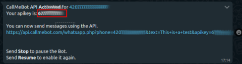 WhatsApp OpenHAB
